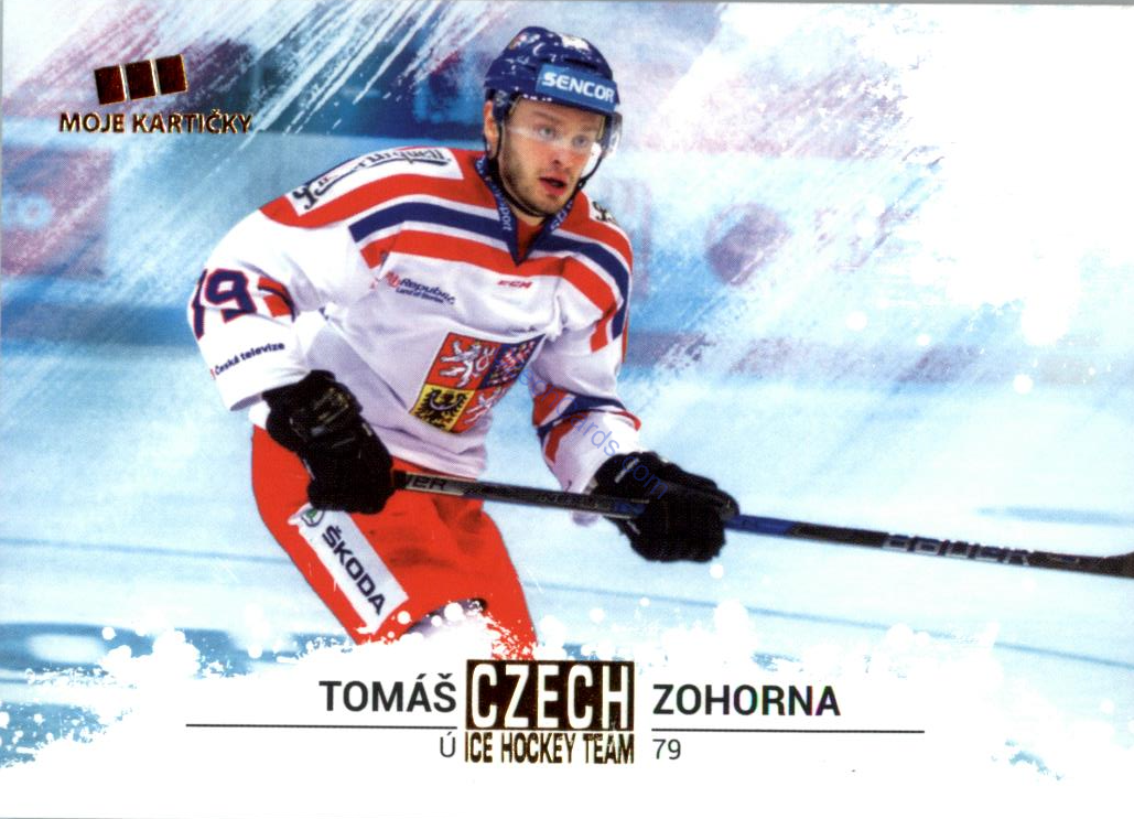Tomáš Zohorna MK Cards 2018 GOLD /25 #44