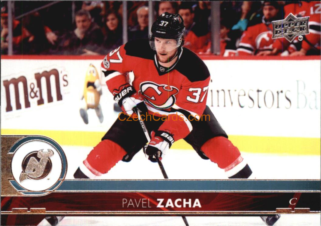 Pavel Zacha 2017/18 Upper Deck #116