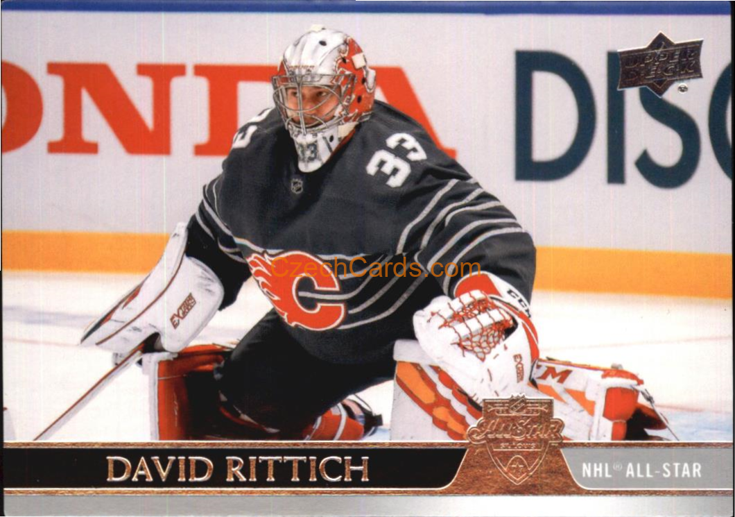 David Rittich 2020/21 Upper Deck #686