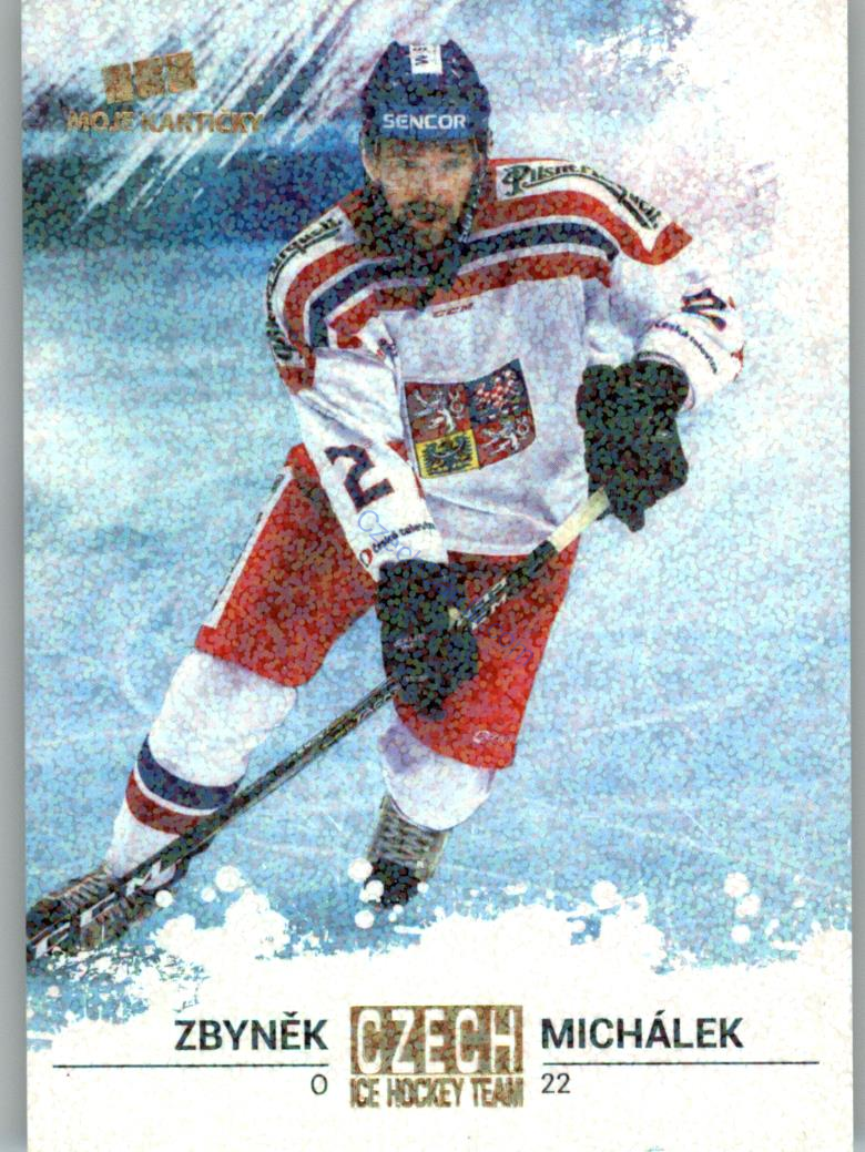 Zbyněk Michálek MK Cards 2018 GOLD RAINBOW /5 #25