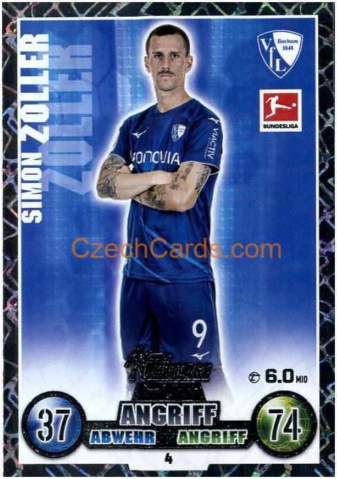 Simon Zoller 2022/23 Topps Match Attax Bundesliga Heritage #4