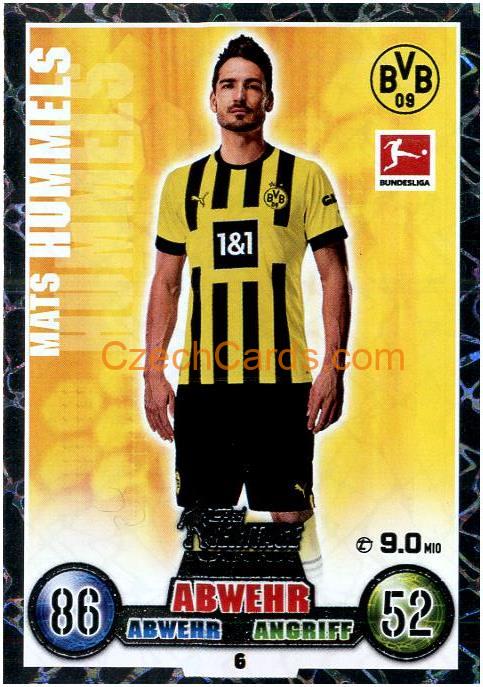 Mats Hummels 2022/23 Topps Match Attax Bundesliga Heritage #6