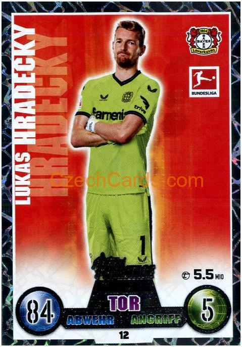 Lukas Hradecky 2022/23 Topps Match Attax Bundesliga Heritage #12