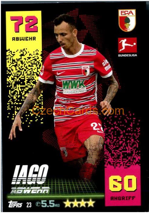 Iago 2022/23 Topps Match Attax Bundesliga #23