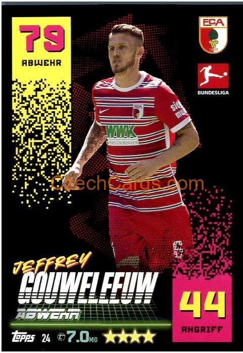 Jeffrey Gouweleeuw 2022/23 Topps Match Attax Bundesliga #24