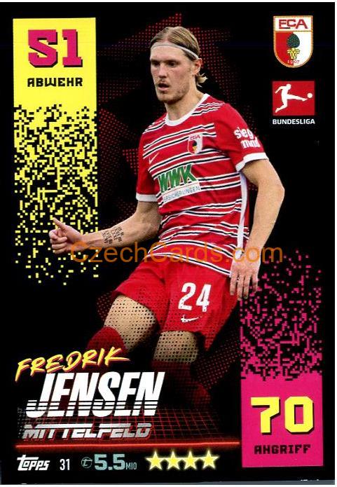 Fredrik Jensen 2022/23 Topps Match Attax Bundesliga #31