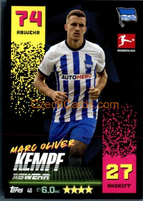 Marc Oliver Kempf 2022/23 Topps Match Attax Bundesliga #40