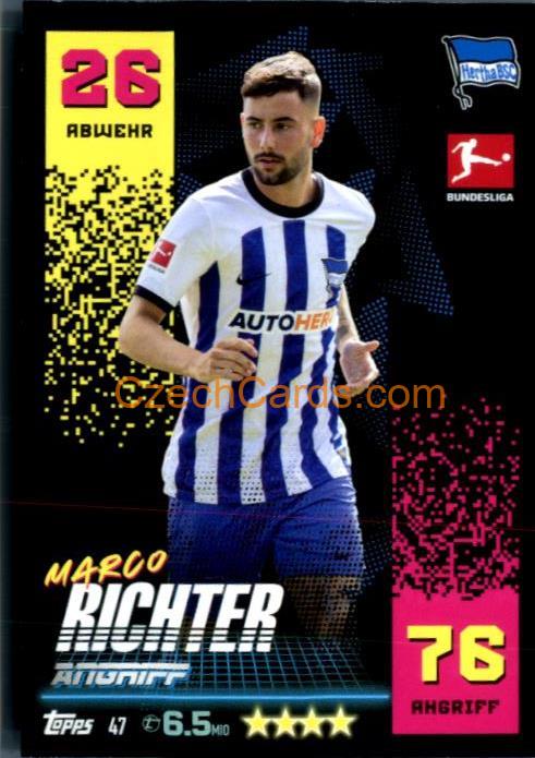 Marco Richter 2022/23 Topps Match Attax Bundesliga #47