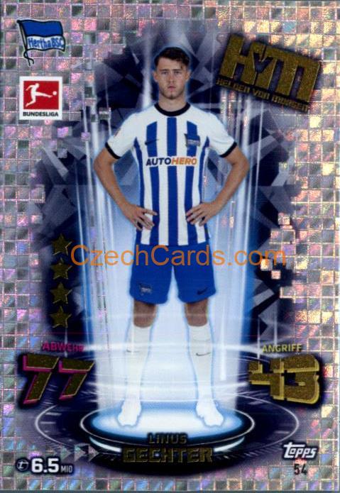 Linus Gechter 2022/23 Topps Match Attax Bundesliga Helden von Morgen #54