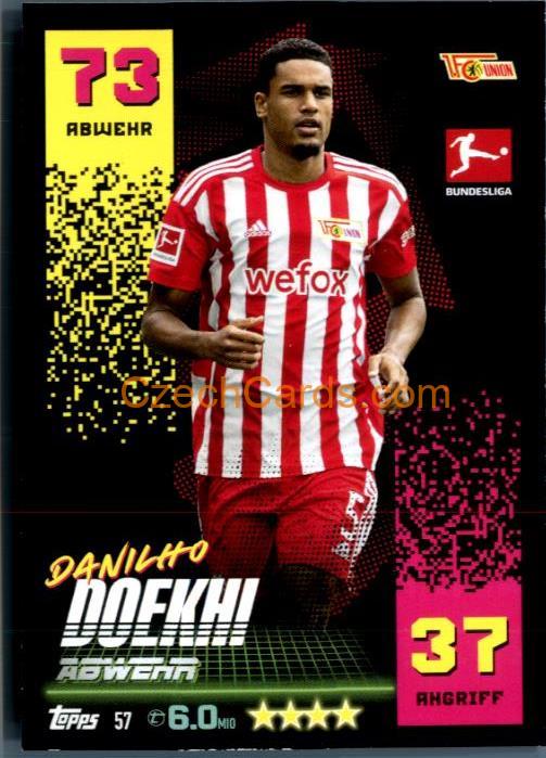 Danilho Doekhi 2022/23 Topps Match Attax Bundesliga #57