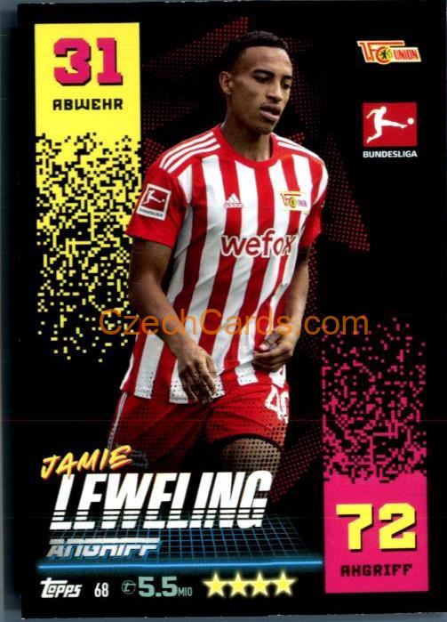 Jamie Leweling 2022/23 Topps Match Attax Bundesliga #68