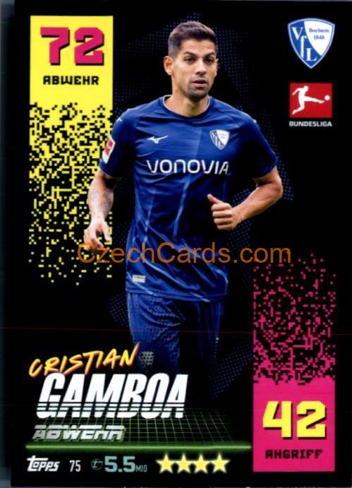Cristian Gamboa 2022/23 Topps Match Attax Bundesliga #75