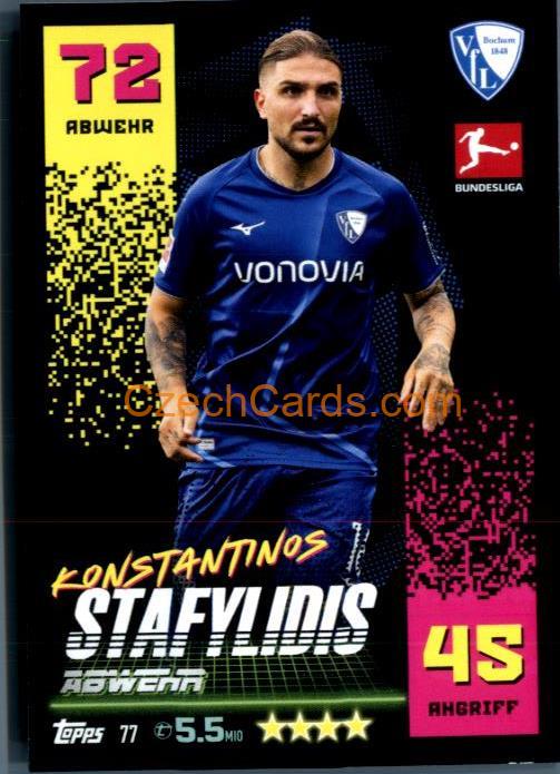 Konstantinos Stafylidis 2022/23 Topps Match Attax Bundesliga #77