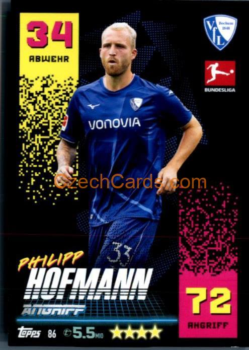 Philipp Hofmann 2022/23 Topps Match Attax Bundesliga #86