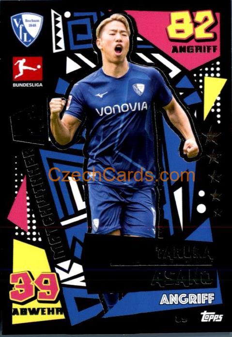 Takuma Asano 2022/23 Topps Match Attax Bundesliga Matchwinner #89