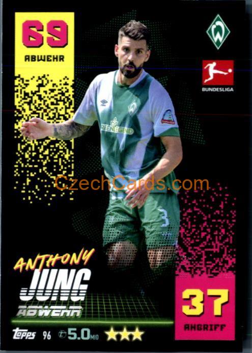Anthony Jung 2022/23 Topps Match Attax Bundesliga #96