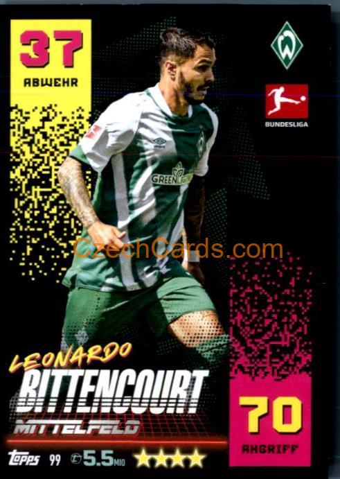 Leonardo Bittencourt 2022/23 Topps Match Attax Bundesliga #99