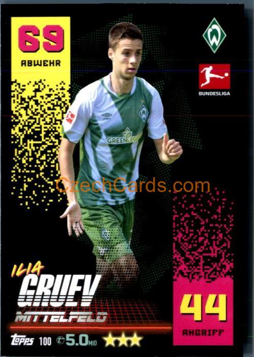 Ilia Gruev 2022/23 Topps Match Attax Bundesliga #100