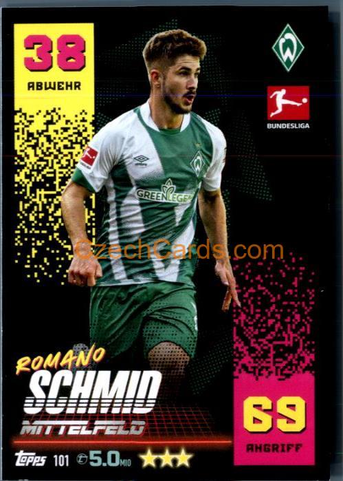 Romano Schmid 2022/23 Topps Match Attax Bundesliga #101
