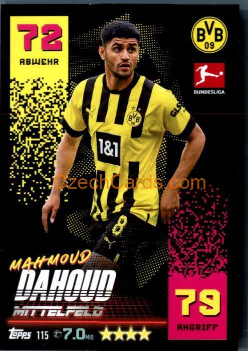 Mahmoud Dahoud 2022/23 Topps Match Attax Bundesliga #115