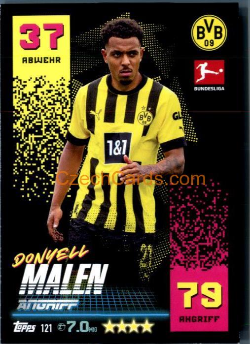Donyell Malen 2022/23 Topps Match Attax Bundesliga #121