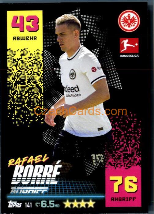 Rafael Borré 2022/23 Topps Match Attax Bundesliga #141