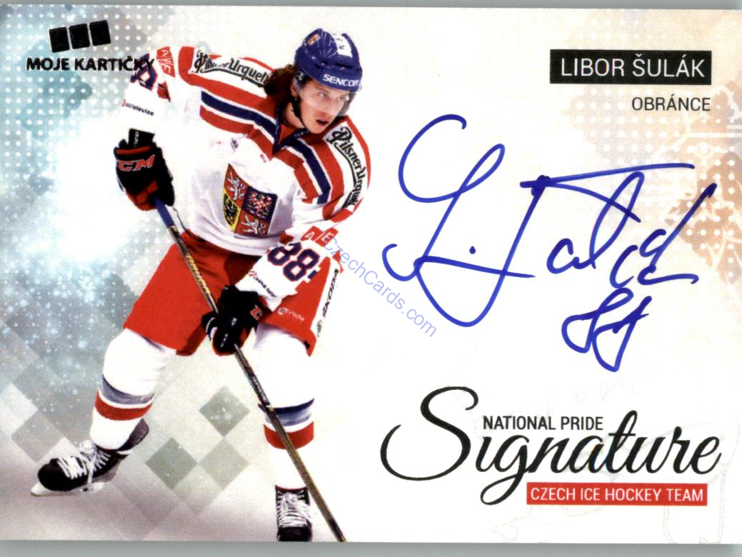 Libor Šulák MK Cards 2018 National Pride Signature /20
