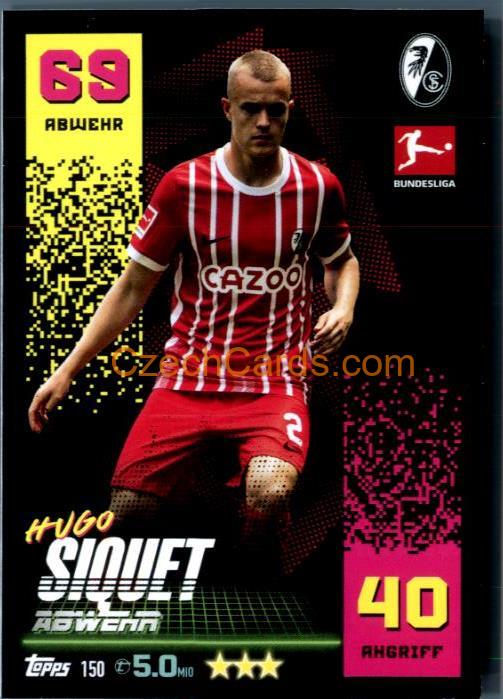 Hugo Siquet 2022/23 Topps Match Attax Bundesliga #150