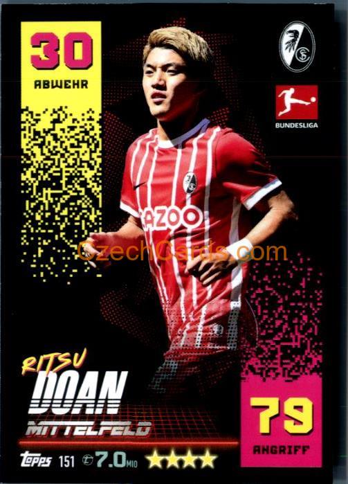 Ritsu Doan 2022/23 Topps Match Attax Bundesliga #151