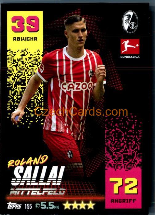 Roland Sallai 2022/23 Topps Match Attax Bundesliga #155