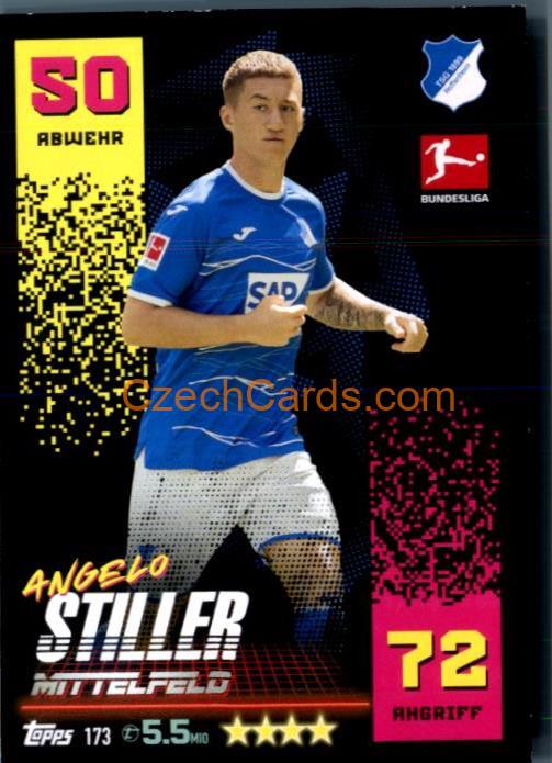 Angelo Stiller 2022/23 Topps Match Attax Bundesliga #173