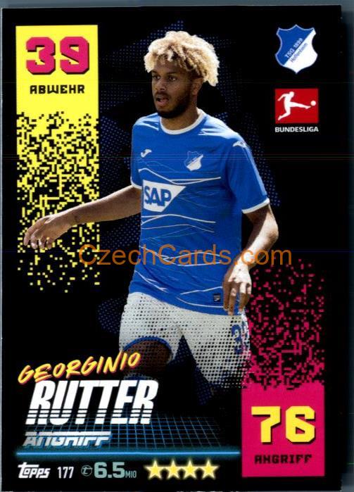 Georginio Rutter 2022/23 Topps Match Attax Bundesliga #177