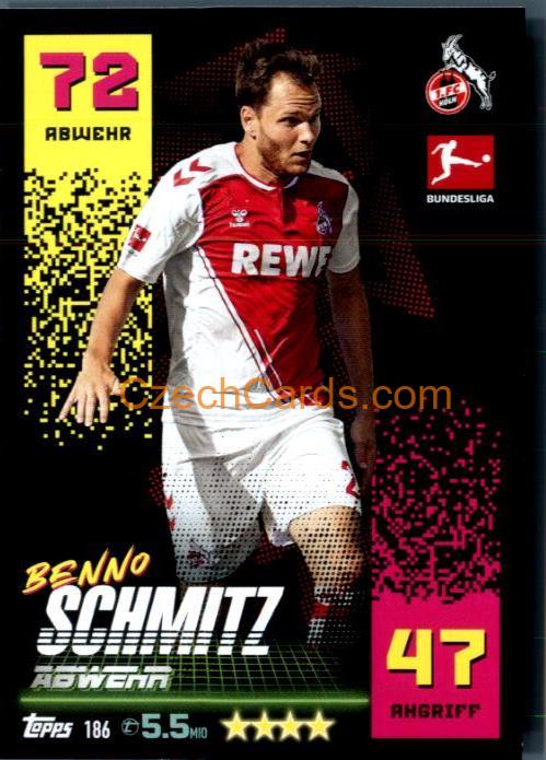 Benno Schmitz 2022/23 Topps Match Attax Bundesliga #186