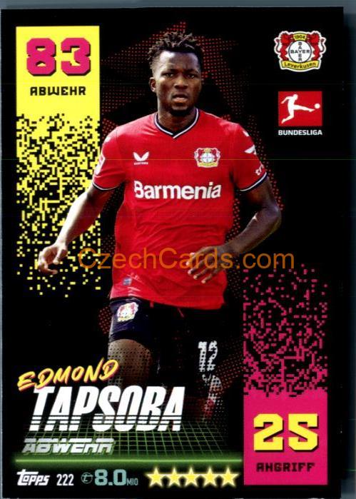 Edmond Tapsoba 2022/23 Topps Match Attax Bundesliga #222