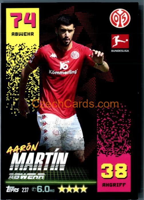 Aarón Martín 2022/23 Topps Match Attax Bundesliga #237