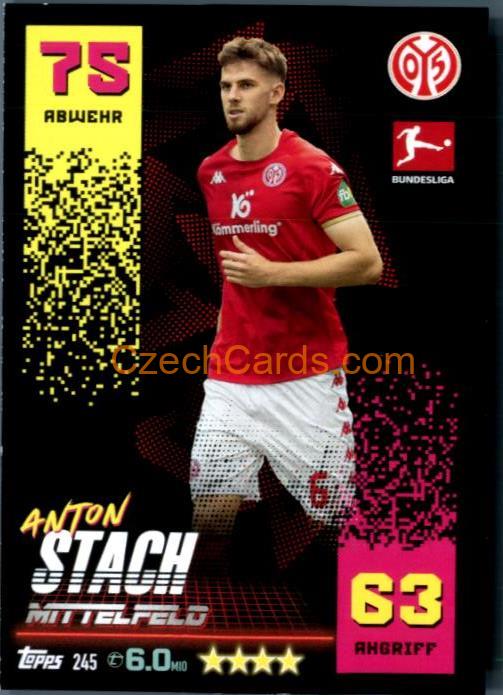 Anton Stach 2022/23 Topps Match Attax Bundesliga #245