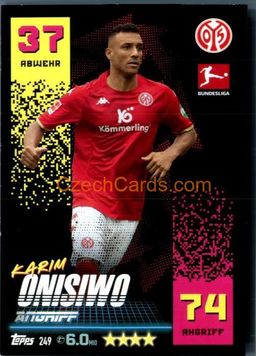 Karim Onisiwo 2022/23 Topps Match Attax Bundesliga #249