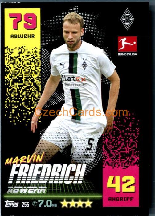 Marvin Friedrich 2022/23 Topps Match Attax Bundesliga #255