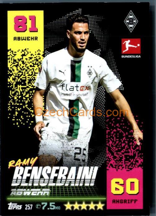 Ramy Bensebaini 2022/23 Topps Match Attax Bundesliga #257