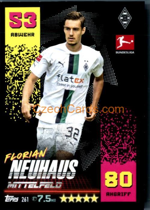 Florian Neuhaus 2022/23 Topps Match Attax Bundesliga #261