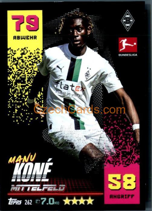 Manu Koné 2022/23 Topps Match Attax Bundesliga #262
