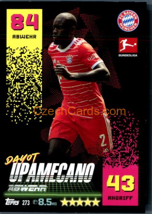 Dayot Upamecano 2022/23 Topps Match Attax Bundesliga #273