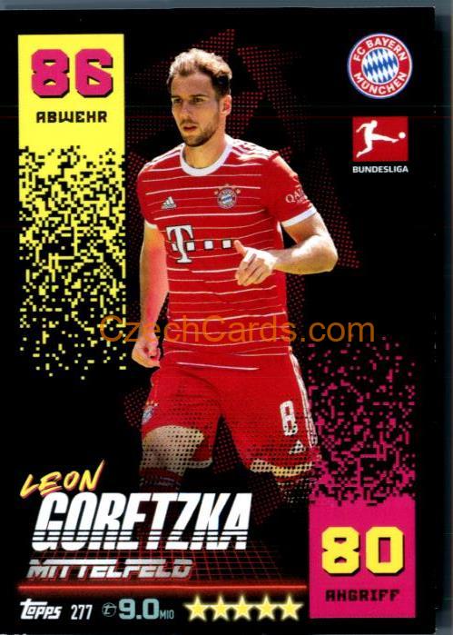 Leon Goretzka 2022/23 Topps Match Attax Bundesliga #277