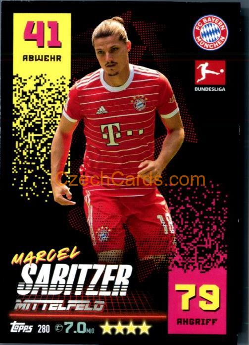 Marcel Sabitzer 2022/23 Topps Match Attax Bundesliga #280