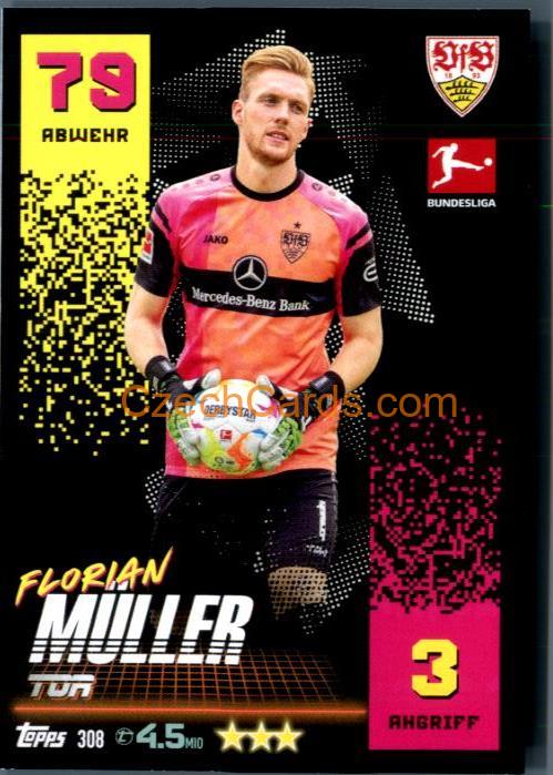 Florian Müller 2022/23 Topps Match Attax Bundesliga #308