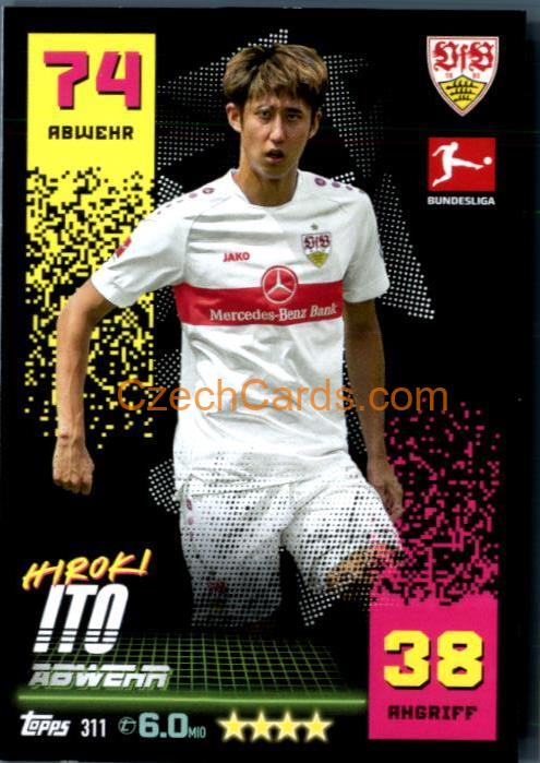 Hiroki Ito 2022/23 Topps Match Attax Bundesliga #311