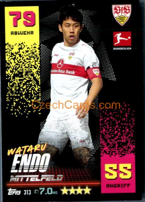 Wataru Endo 2022/23 Topps Match Attax Bundesliga #313