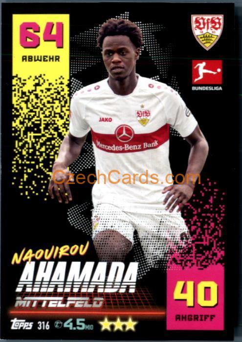 Naouirou Ahamada 2022/23 Topps Match Attax Bundesliga #316