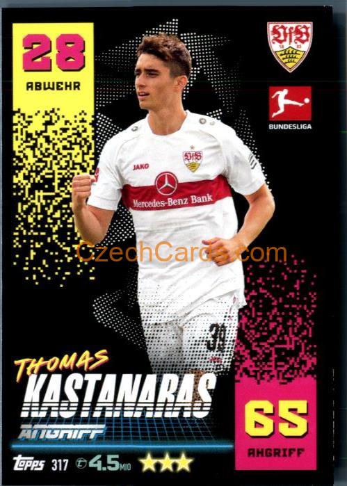 Thomas Kastanaras 2022/23 Topps Match Attax Bundesliga #317