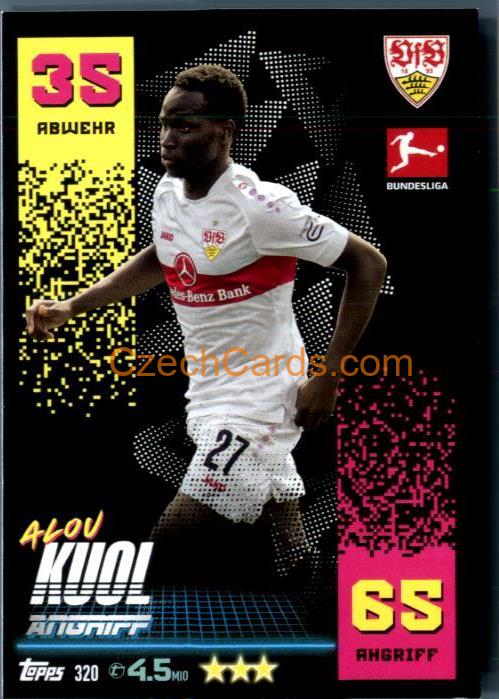 Alou Kuol 2022/23 Topps Match Attax Bundesliga #320